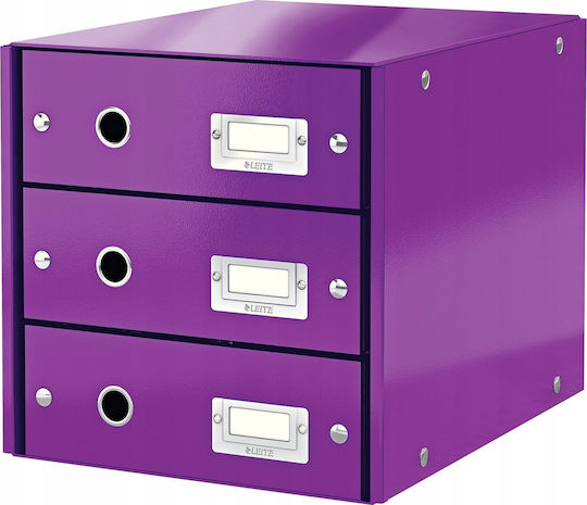 Leitz Plastic Storage Box with Lid