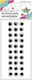 Titanum Self-Adhesive Eyes Without Eyelashes 12mm Round 30 Pieces