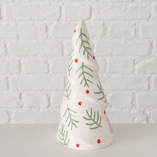 Christmas Decorative Ceramic Tree 21cm White Tree