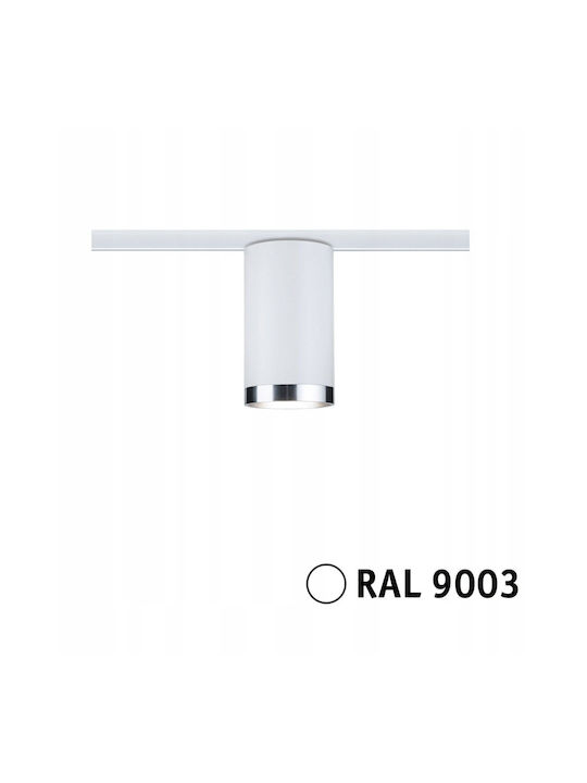 Paulmann Tube Σποτ με Ντουί GU10 σε Λευκό Χρώμα
