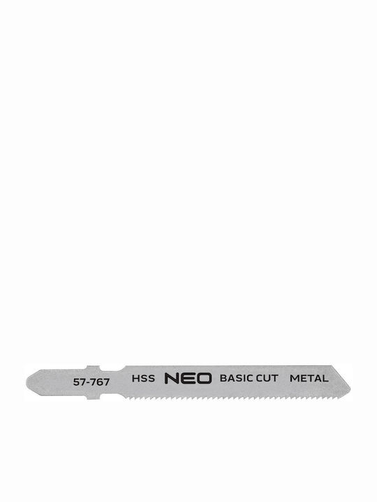 NEO Stichsägeblätter 21tpi Hss T-Schlüssel Set 2 Stück