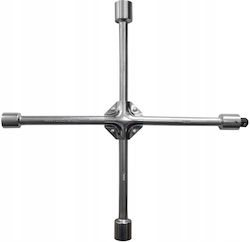 Cheie Încrucișată Roți 17-19-21-22mm Adaptor Încrucișat 1/2"