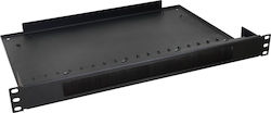Raps-1p Pulsar 1u Brush Strip Shelf Rack Cabinets