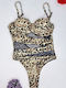 Ολόσωμο Μαγιό Push Up Animal Print Animal Print