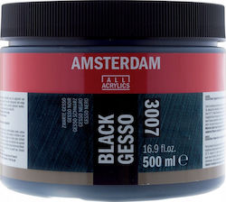 Artequipment Amsterdam Aac Gesso Black 500ml Βάζο 500 Ml
