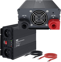 Newell Car Inverter Modified Sinewave 1000W to Converter 24V DC in 230V AC Newell Car Inverter Modified Sinewave 1000W to Converter 24V DC in 230V AC