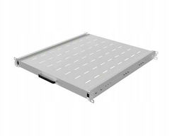 Плъзгащ Рафт 19" Rack Кабинети 500мм Сив 1u/445x500мм Товароносимост До 35кг 4-точково Закрепване