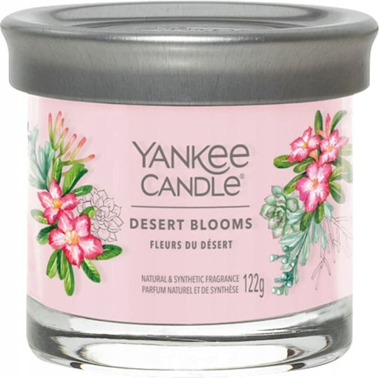 Yankee Candle Aromatic Candle Tumbler in Jar with Perfume Desert Blooms 122g