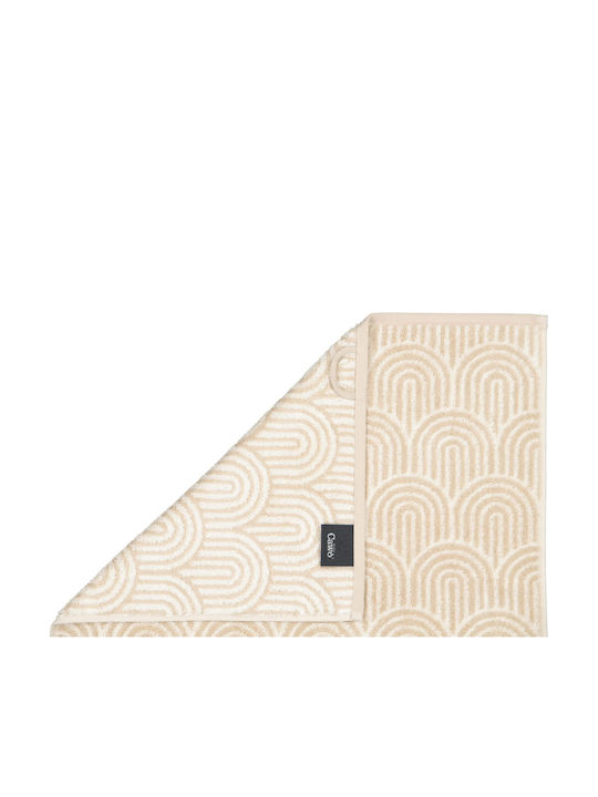 Cawo Handtuch 30x50εκ. Beige Gewicht 600gr/m²