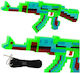 Pixel Rifle Light Sound Blue 39cm