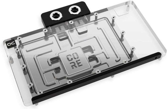 Alphacool Core Geforce Rtx 5080 Solid + Amp Water Block Backplate Acrylic Black