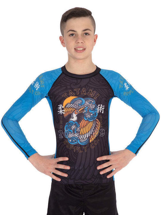 Tatami Fightwear Детска Дълъг Ръкав Блуза Черна