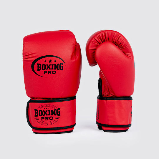 Boxing Pro Боксови Ръкавици за Състезание Червени