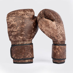 Boxing Pro Boxhandschuhe Leder für Kampf Braun