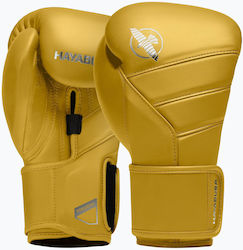 Hayabusa Mănuși de Box din Piele pentru Competiție Galbene Hayabusa Mănuși de Box din Piele pentru Competiție Galbene