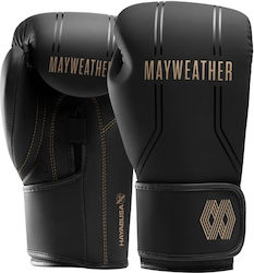 Hayabusa Hayabusa Boxhandschuhe aus Kunstleder für Wettkampfhandschuhe Schwarz