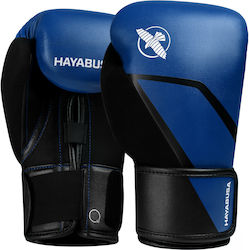 Hayabusa Γάντια Πυγμαχίας Δερμάτινα για Αγώνα Μπλε Hayabusa Γάντια Πυγμαχίας Δερμάτινα για Αγώνα Μπλε