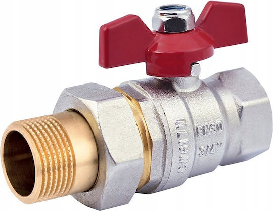 Perfexim Ball Valve Screw Fitting Cuzn-c Pha-007 G3/4 Wz Pn30 C Dn20 00-007-0200-002