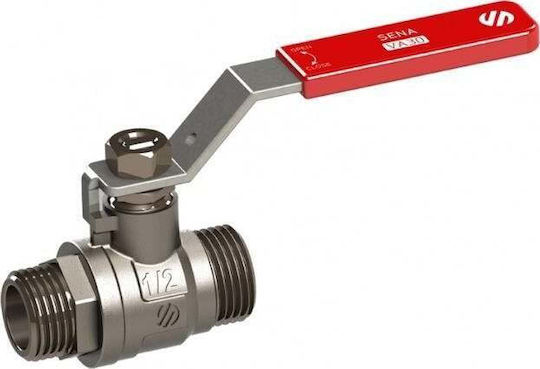 Σφαιρική Βαλβίδα 1/2gz-gz Sena Va30 Μοχλός Inox