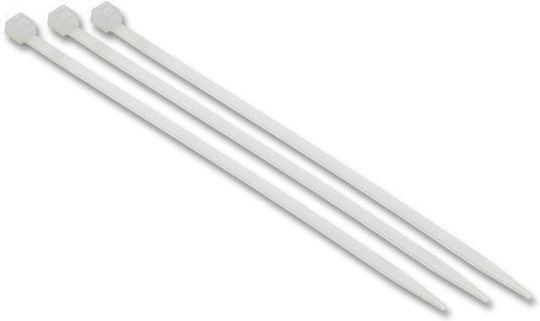 Efb Cable Ties 165mm 100-pack Transparent Width 2.6mm