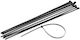 JetWorld Plastische Kabelbinder 200mmx4.5mm in Schwarz Farbe (100 Stück)