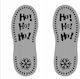 Santa Claus Boot Template 33 Cm