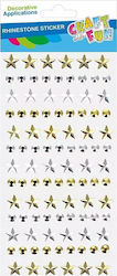 Craft Fun Decorațiune Cristal Argintiu Auriu Cf Pbh 12/288