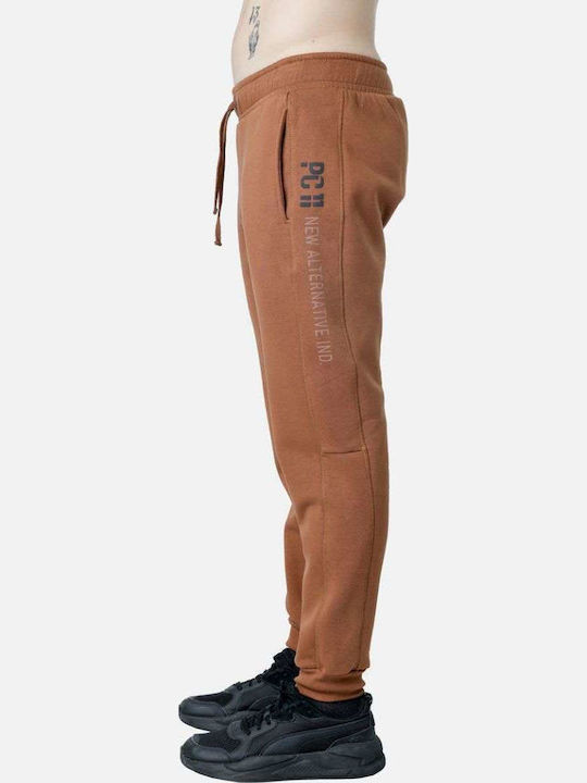 Paco & Co Jogginghose mit Gummizug Brown