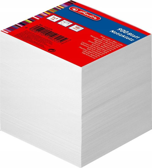 Herlitz Χαρτάκια Σημειώσεων σε Κύβο Λευκά 9x9εκ.