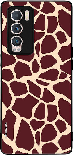 Husă Sonique Animal Print Series Realme GT Master Girafă 03