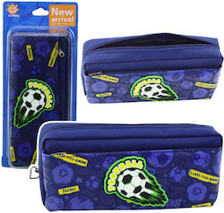 Lean Toys Pencil Case Blue Lean Toys Pencil Case Blue
