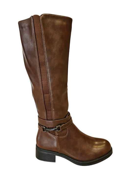 Damenstiefel Braun