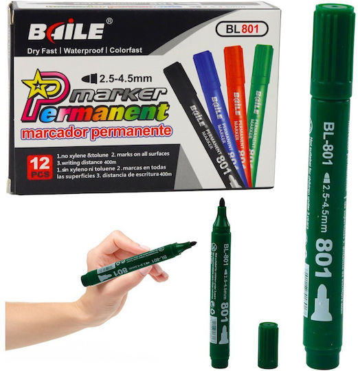 Lean Toys Permanent Marker Green