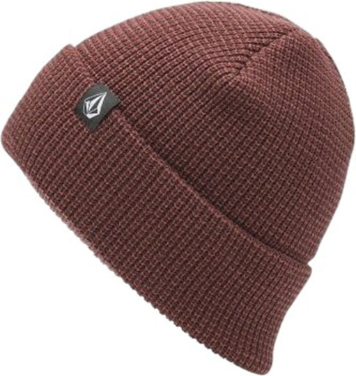 V.co Baseline Beanie Beanie Knitted in Burgundy color