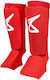 8 Weapons Shin Guards Adults Red