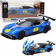 Metal Sports Car Lights Sounds Drive Blue 1:22