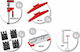 Bessey Set Of Full Surface Clamps With Accessories