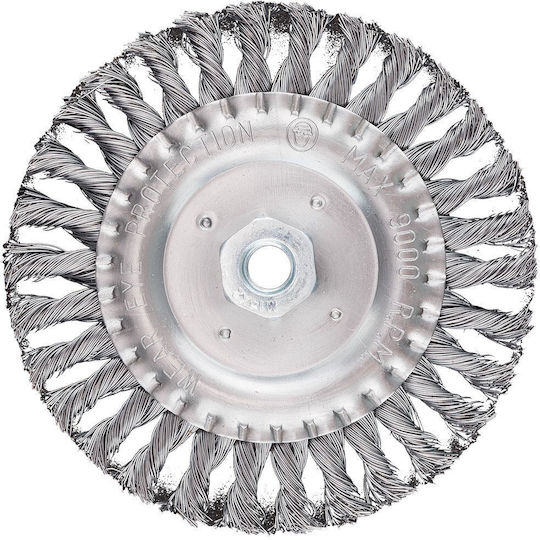 Wire Disc Brush 150 Mm Twisted Steel Wire M14
