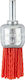 Nylon Front Brush 25 Mm Shaft 6 Mm