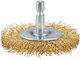 Wire Wheel Brush Brass Coated