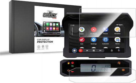 Ceramic Grizzglass Car Display Protection Honda Crf1100l Africa Twin Adventure Sports Es 5" 2024 2in1