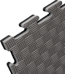 Rage Gymnastikmatte Puzzle 100x100x2cm 1 Stück Beidseitig Schwarz/Grau