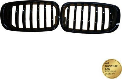 Mtuning Auto Dekorative Masken Frontmaske Einfache Gitter Gloss Schwarz BMW X6 E71 E72 X5 E70 2008-2014