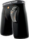 Kids Groin Protector Shock Doctor Power Compression Shorts Bio-flex Cup Black