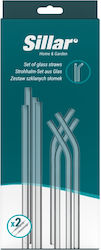Sillar Sil255 Glass Straws Set