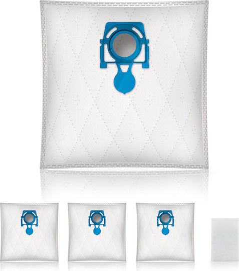 Wessper Vacuum Cleaner Bags 4pcs Compatible with Vacuum Cleaner Zelmer