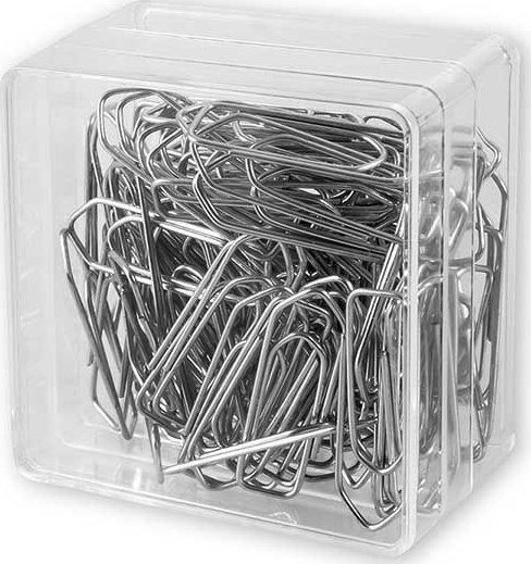 Victory Office Clips 32mm 100 Pieces Triangular Plastic Box