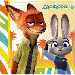 Χαρτοπετσέτες Zootropolis Boland Traciks