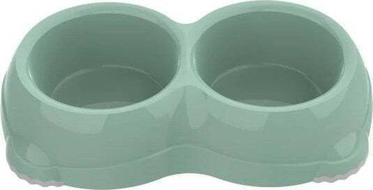 Plastic Food Bowl for Dog 2 Spots