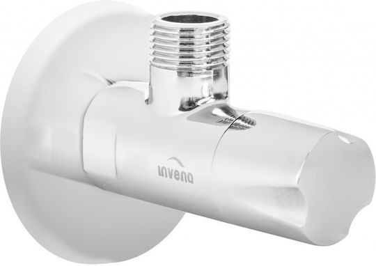 Invena Ъглов Кран 1 2x3 8 Керамична Глава